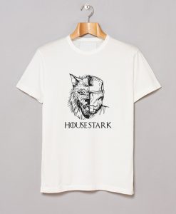 Direwolf Iron Man House Stark T-Shirt (GPMU)