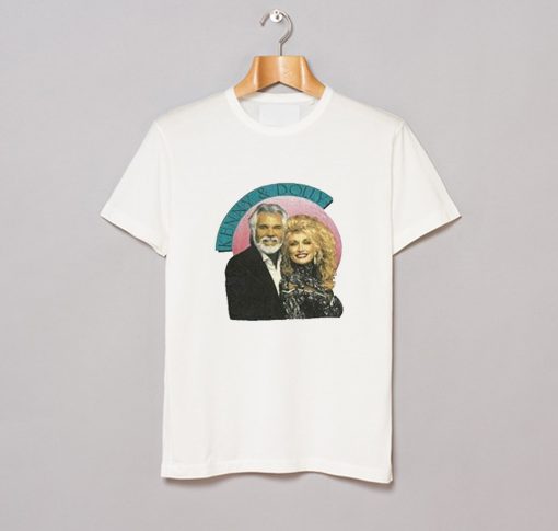 Vintage Kenny Rogers Dolly Parton T Shirt (GPMU)