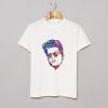 Bruno Mars Face Typography Lyric Famous American Singer T-Shirt (GPMU)