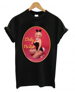 Dolly Parton Playboy Bunny Foto Poster T shirt (GPMU)