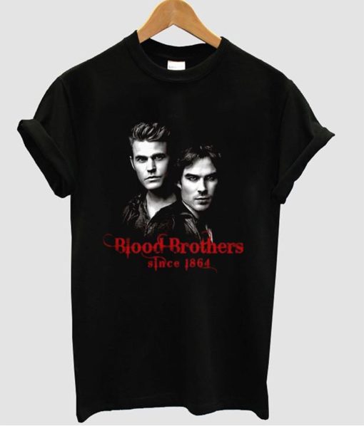 Vampire Diaries Blood Brothers T Shirt (GPMU)