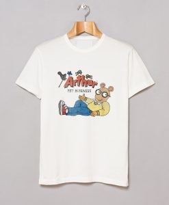 Arthur Distressed Vintage Arthur Pet Business T-Shirt (GPMU)