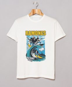 Ramones Rockaway Beach T Shirt (GPMU)