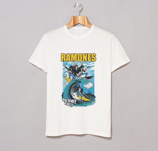 Ramones Rockaway Beach T Shirt (GPMU)