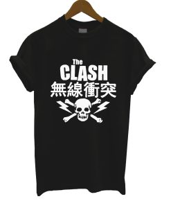 The Clash Japanese Skull New T Shirt (GPMU)