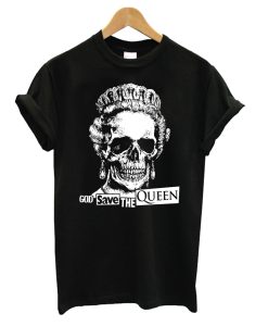 God Save The Queen – Sex Pistols Skull T Shirt (GPMU)