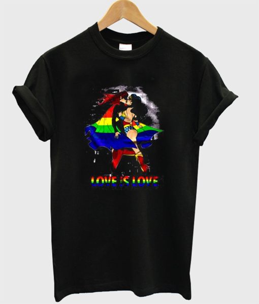 Love Is Love Wonder Woman T-Shirt (GPMU)