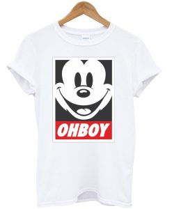 Oh Boy Mickey Mouse Obey Inspired T Shirt (GPMU)