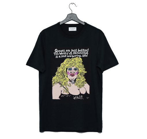 Edith Massey as Aunt Ida Queers Are Just Better T-Shirt (GPMU)