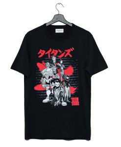 Teen Titans Japanese Logo T Shirt (GPMU)