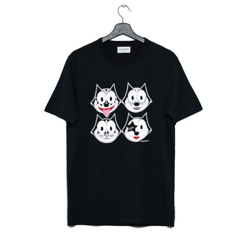 Felix The Cat shirt Kiss Parody T Shirt (GPMU)