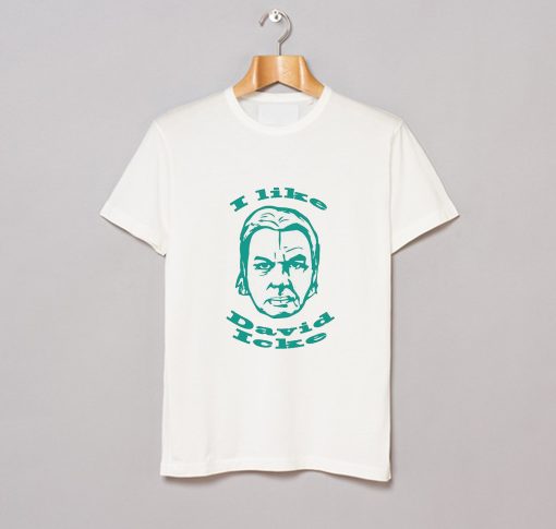 I Like David Icke T Shirt (GPMU)