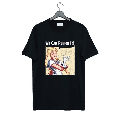 We Can Punish It Black Sailor Moon T Shirt (GPMU)