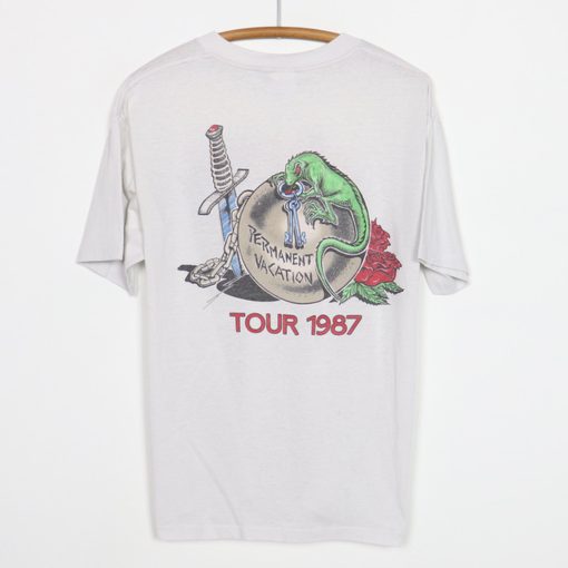 1987 Aerosmith Permanent Vacation Tour T Shirt (GPMU)