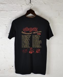 AEROSMITH PERMANENT VACATION TOUR T Shirt (GPMU)