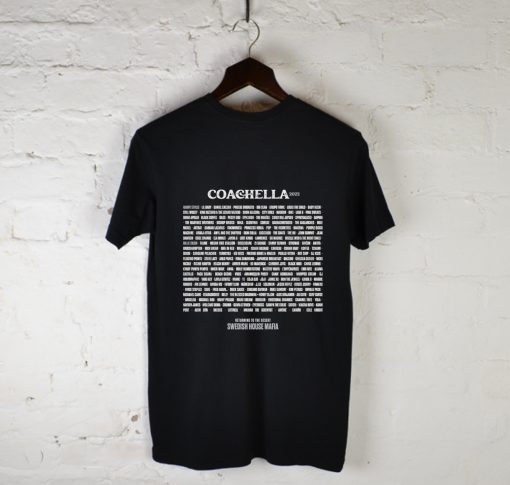 Coachella 2022 T Shirt (GPMU) Back