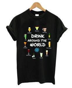 Drinking Around The World Epcot T-Shirt (GPMU)