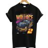 Rusty Wallace Black Vintage Car T Shirt (GPMU)