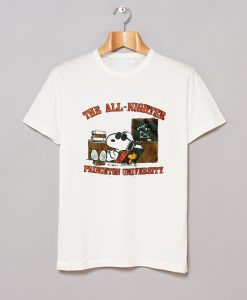 Vintage Snoopy Princeton University T Shirt (GPMU)