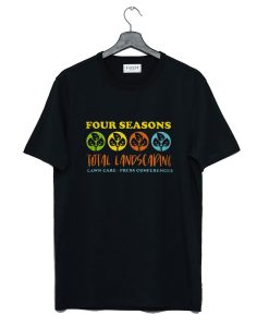 Four Seasons Landscaping Lawn T Shirt (GPMU) Black