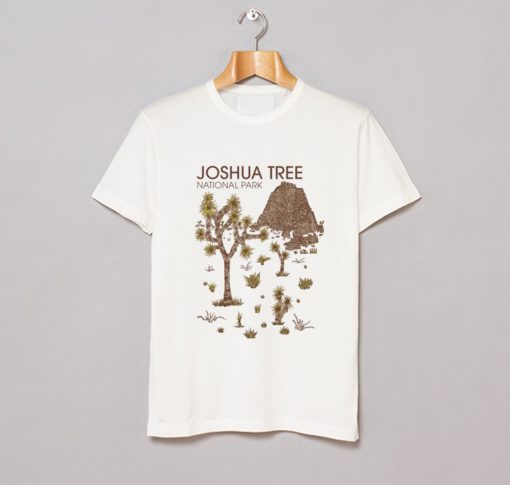 Joshua Tree National Park T Shirt (GPMU) White