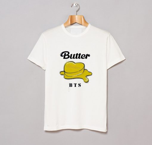 BTS Butter Logo Melted T Shirt (GPMU)