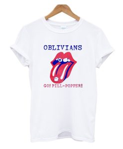 Oblivians Go Pill Popper T Shirt (GPMU)