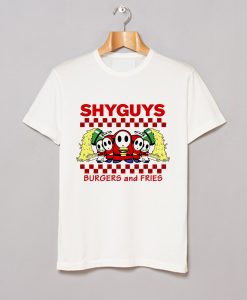 Shy Guys Burgers n Fries T Shirt (GPMU)