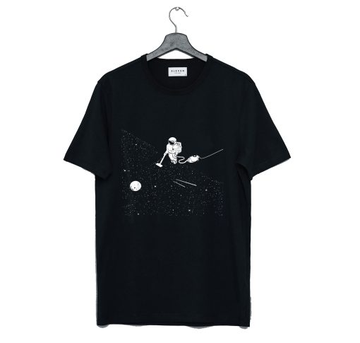 Astronaut Vacuuming Stars T Shirt (GPMU)