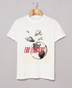 Foo Fighters UFO Planes T Shirt (GPMU)