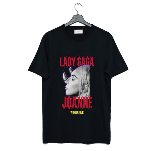 Lady Gaga Official Horns Black T-Shirt (GPMU)