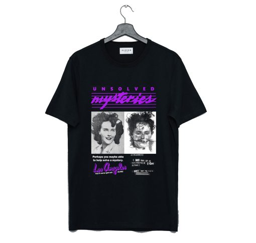 Unsolved Mysteries Black Dahlia T-Shirt (GPMU)