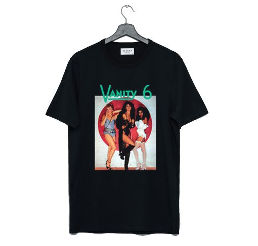 Vanity 6 T Shirt (GPMU) Black