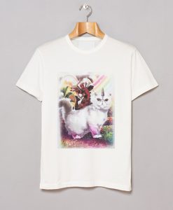 Deadpool And Cat Unicorn T Shirt (GPMU)