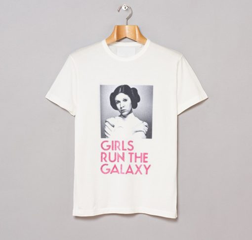 Girls Short Sleeve Star Wars Girls Run The Galaxy T-Shirt (GPMU)