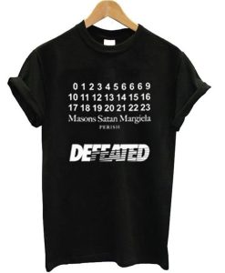 Masons Satan Margiela Perish Defeated T-Shirt (GPMU)