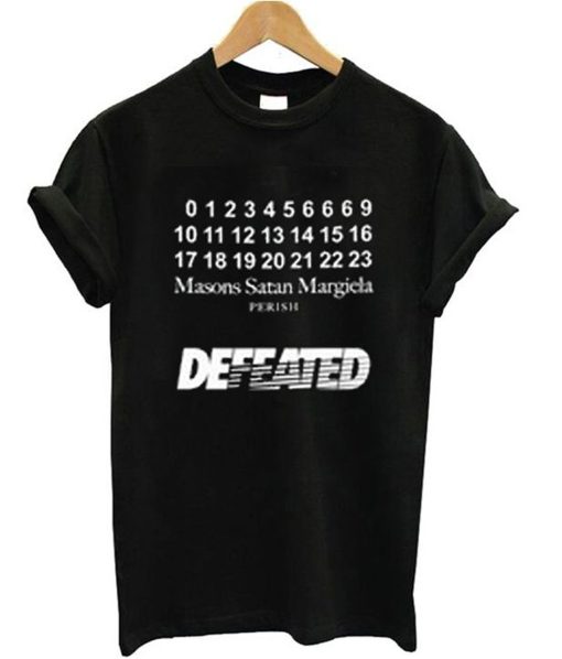 Masons Satan Margiela Perish Defeated T-Shirt (GPMU)