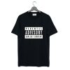 Parental Advisory Black T-Shirt (GPMU)