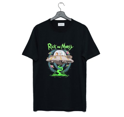 Rick And Morty UFO Big T Shirt (GPMU)