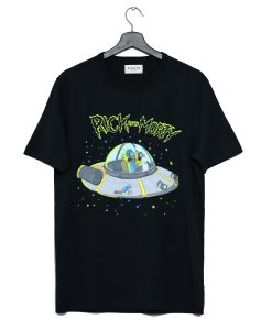 Rick and Morty UFO Spaceship Outer Space T Shirt (GPMU)