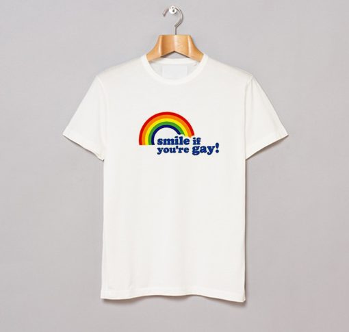 Smile If You’re Gay T-Shirt (GPMU)