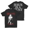 Vestal Masturbation Jesus Is a Cunt T Shirt (GPMU)