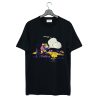 Vintage Peanuts Black Large T-Shirt (GPMU)