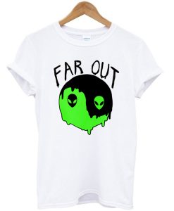 Far Out Yin Yang Alien Planet T-Shirt (GPMU)