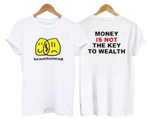 Jon Bellion Beautiful Mind Money Is Not The Key To Wealth T Shirt (GPMU)