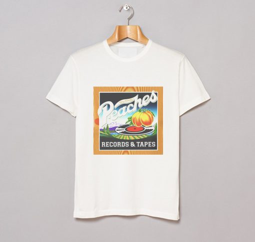 Peaches Records And Tapes T Shirt (GPMU)