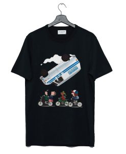 Stranger Things Eleven flip over the Van Hawkins power T-Shirt (GPMU)