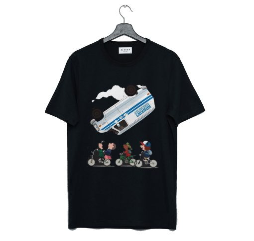 Stranger Things Eleven flip over the Van Hawkins power T-Shirt (GPMU)