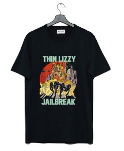 Thin Lizzy Jailbreak Explosion Vintage T Shirt (GPMU)