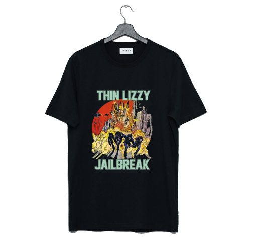 Thin Lizzy Jailbreak Explosion Vintage T Shirt (GPMU)